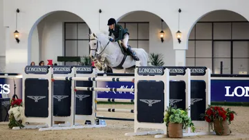 Ce Grand Prix, très exigeant bien au-delà du nombre d’efforts imposés aux couples, avait été remporté par la Brésilienne Luciana Diniz et Vertigo du Désert.