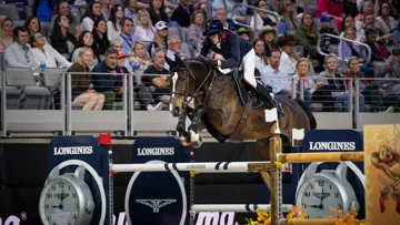 Kevin Staut et Viscoti du Telman ont vécu une très belle deuxième soirée à Fort Worth.