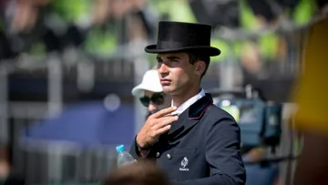 Nicolas Astier lors de sa participation aux Jeux olympiques de Rio en 2016.