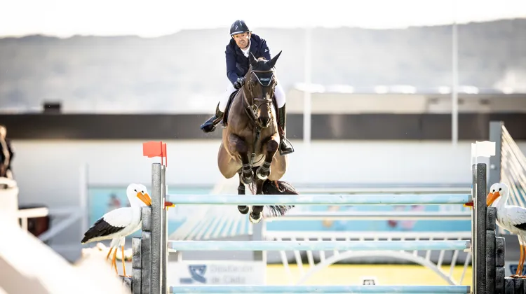 Mathieu Billot et Heartlove de Pléville avaient déjà fini deuxièmes du précédent Grand Prix de niveau 4* disputé à Vejer.