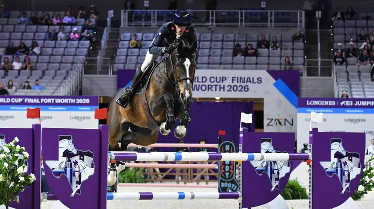 Kevin Staut et Viscoti du Telman ont vécu une très belle deuxième soirée à Fort Worth.