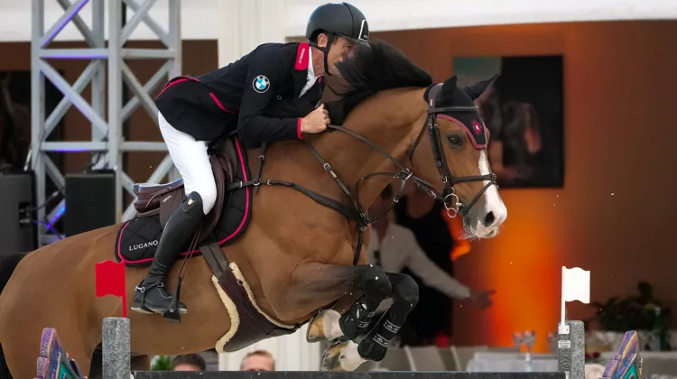 Scott Brash a remporté individuellement la première manche de cette étape de la GCL avec le fringant Hello Jefferson (ex-Jerenmias van het Hulstenhof).