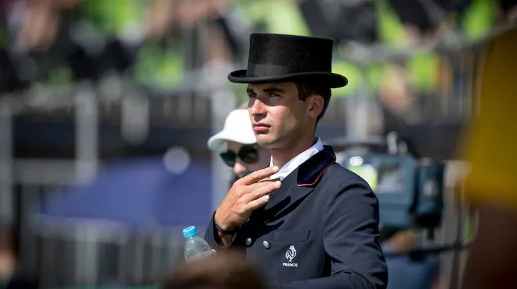 Nicolas Astier lors de sa participation aux Jeux olympiques de Rio en 2016.