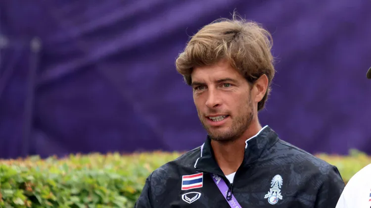 Maxime Livio est fier du parcours de ses cavaliers thaïlandais, dont Korntawat Samran, dix-neuvième au classement provisoire avec Carouzo Bois Marotin.