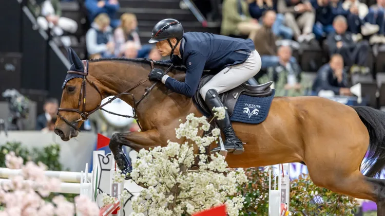 EIC Up Too Jacco Blue et Max Kühner ont remporté leur premier Grand Prix Coupe du monde aujourd'hui à Oslo.