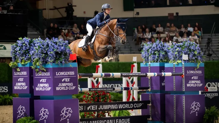 Hier, Lillie Keenan a remporté le premier Grand Prix Coupe du monde de sa carrière avec Kick On.