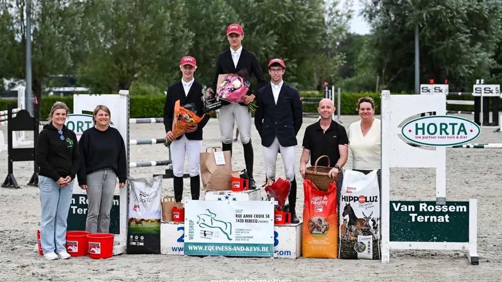 U25 Masters vol spanning: Van Rossem pakt winst met Little Star D’Ysenbeeck Z