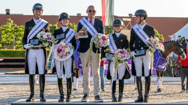 Belgische dressuurteam is klaar voor het Europees Kampioenschap