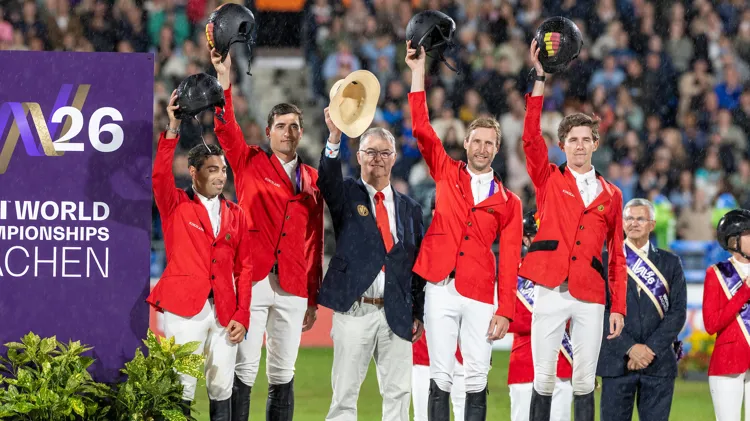Brons voor de Belgen