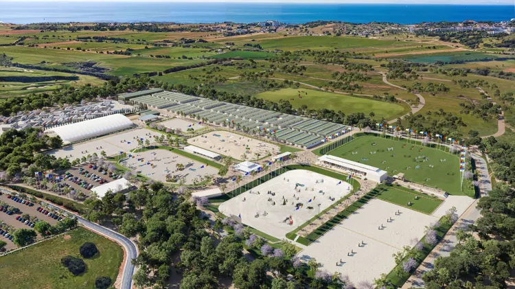 Een voorproefje van het toekomstige Vilamoura Equestrian Centre, waarvan de volledig gemoderniseerde faciliteiten ruiters, grooms en bezoekers zullen verwelkomen in een volledig heringerichte omgeving.