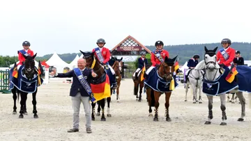 Das siegreiche Team der Children