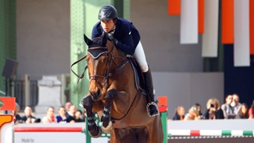 Edward Levy et Belle Rock représenteront la France lors du CSIO 3* de Bratislava. Photo Scoopdyga