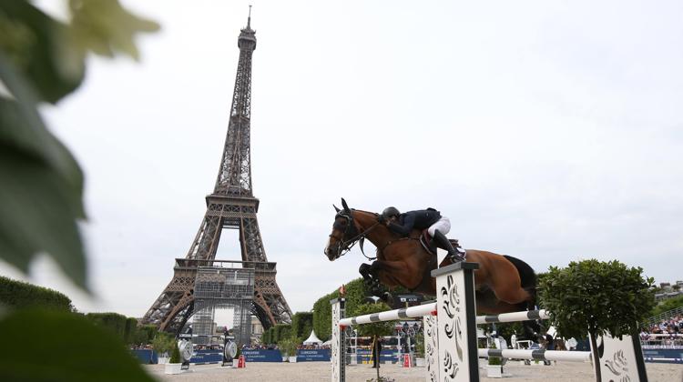 Julien Anquetin et Blood Diamond du Pont au Paris Eiffel Jumping en 2021