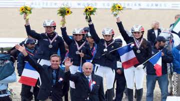 L'équipe d'endurance a ouvert le compteur de médaille de la France.