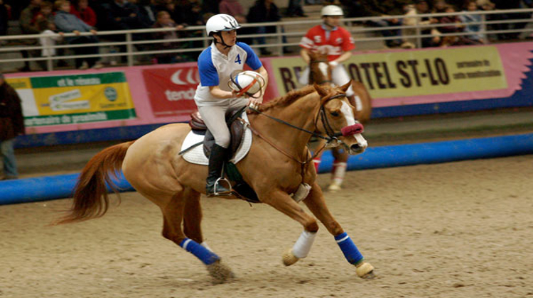 Christine Orgels Laguerre, joueuse d'Arles (Ph. M-A Thierry)