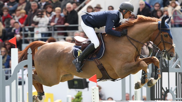 Julien Epaillard et Mister Davier tenteront d'être les plus rapides dans le Grand Prix du CSI 3* de Royan © Scoopdyga