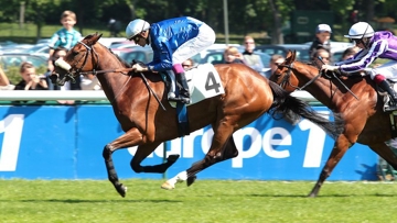 Christophe Soumillon et Beauty Parlour - Crédit Scoopdyga