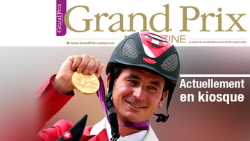 Retrouvez Steve Guerdat en couverture du Grand Prix Magazine du mois de septembre