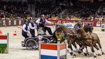 L'Australien Boyd Exell semble parfaitement lancé vers un cinquième titre consécutif en Coupe du monde. Photo Patrick Crasnier