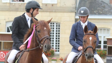 Toulousains d'origine, Astier Nicolas et Thomas Cartile sont inséparables en concours. ©Pauline Chevalier