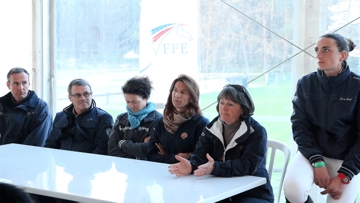 Alain Soucasse, Bénédicte Émond-Bon et Sophie Dubourg travaillent avec le reste des équipes fédérales afin de construire une délégation française solide pour les JEM. Photo PSV Morel