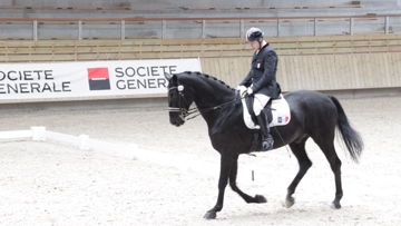 Associé à Lou Heart, Thibault Stoclin s'est emparé de la deuxième place samedi au CPEDI 3* de Deauville. Photo DR