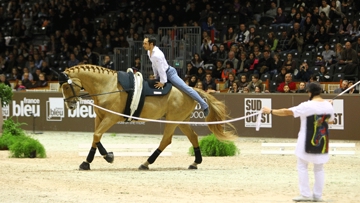 Nicolas Andréani, qui avait remporté la Coupe du monde à Lyon l?an dernier avec Just a Kiss, profitera de l?absence de son compatriote Jacques Ferrari pour tenter d?arracher le titre de champion de France. Photo Scoopdyga