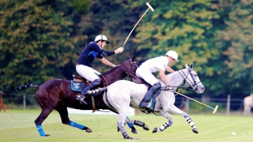 Grâce notamment à Dario Musso, Vicomte A s'est imposé hier au Polo Club de Chantilly. Photo RB Presse