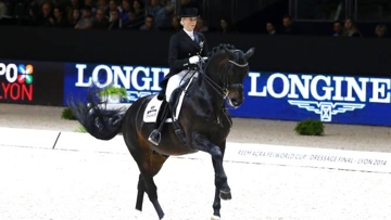 Vainqueurs l'an passé, actuels leaders au classement de la Coupe du monde, Jessica von Bredow-Werndl et Unee BB ont toutes les cartes en main pour l'emporter à Göteborg. Photo Scoopdyag (archives)