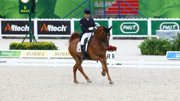 Alexandre Ayache et Lights of Londonderry feront partie de l'équipe française pendant la Coupe des nations de Vidauban. Photo Scoopdyga (archives)