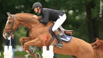 Eric Navet et Kiwi du Fraigneau, vainqueurs du Grand Prix.