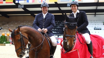 Robert et Hugo Breul à Lyon. (Ph. Scoopdyga)