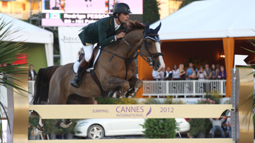 Rodrigo Pessoa vainqueur à Cannes. (Ph. Sportfot/GCT)