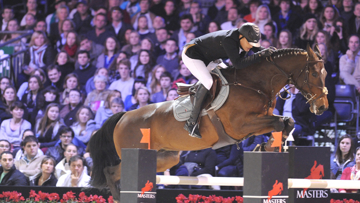 Le Néerlandais Marc Houtzager a remporté le Grand Prix du dimanche en 2012. Photo Scoopdyga.