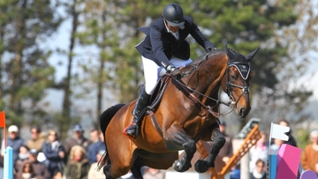 Cédric Angot et Rubis de Preuilly, ici au Touquet, font partie de l'équipe de France présente à Odense ce week-end. Photo Scoopdyga
