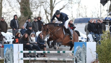 Edward Levy, ici lors du Grand National d'Auvers, défendra les couleurs de la France en selle sur Quarto Mail. Photo PSV Morel