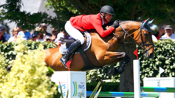 Paul Estermann et Castlefield Eclipse, ici à La Baule, ont retrouvé leur forme éblouissante d'il y a deux ans pour s'imposer à Saint-Gall. Photo Scoopdyga