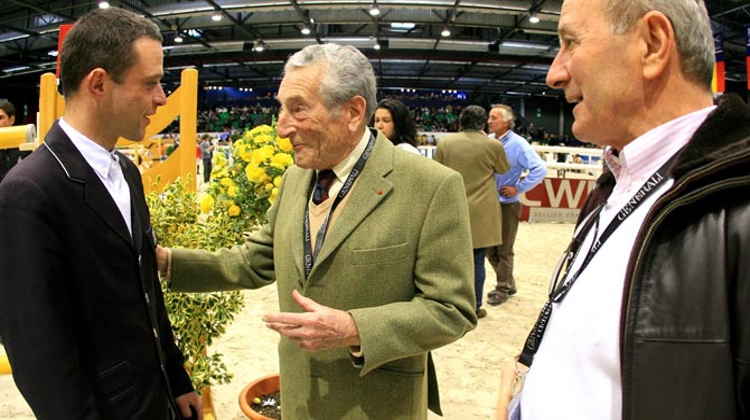 Pierre Jonquères d?Oriola, ici avec T. Anciaume et M.Rozier (Ph. Scoopdyga)