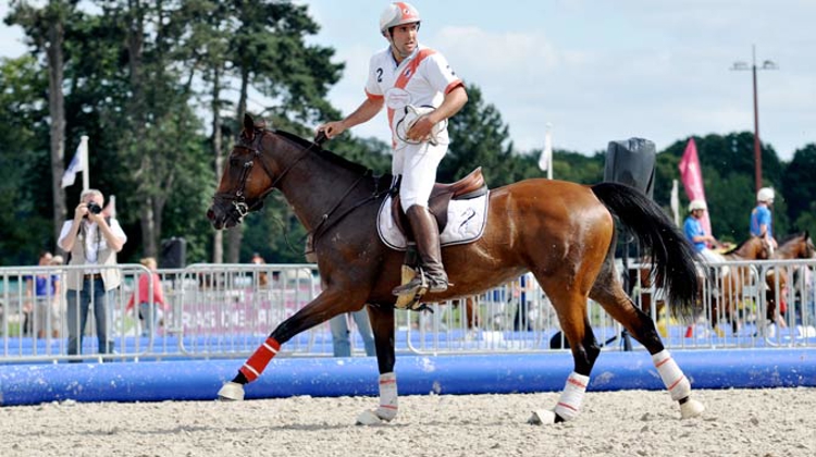 Bordeaux, champion de France Pro Elite de horse-ball. (Ph. M-A Thierry)