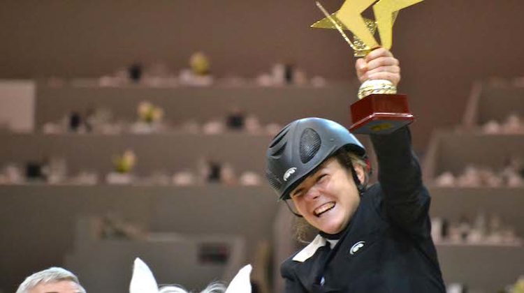Constance Coubris a partagé sa joie avec un public conquis. Photo Dominique-Laurence Repessé