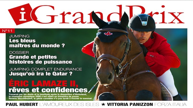 Eric Lamaze confie ses rêves et ses confidences dans i-GrandPrix. Photo Scoopdyga