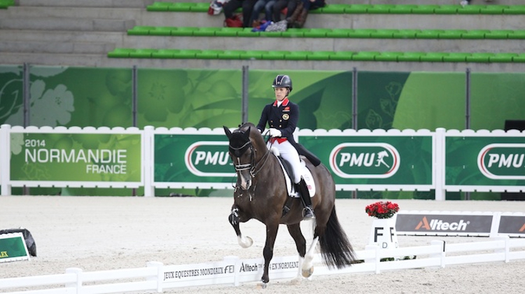 Par trois fois, Charlotte Dujardin et Valegro se sont couverts d'or. Photo PSV/Morel
