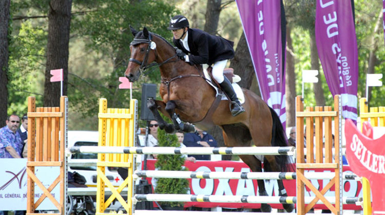 Grâce à un double sans-faute au cross et à l'hippique, Bill Levett a brillamment remporté le CCI 3* de Saumur. Photo Pauline Chevalier