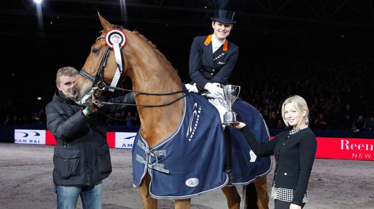 Adeline Cornelissen récompensée à Amsterdam (Ph. Digi Shots/FEI)