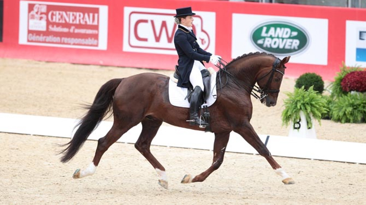 Karamel de Lauture et Claire Gosselin font partie des chances françaises à Herning (Photo Scoopdyga)