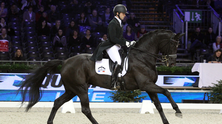 À Paris Villepinte, Marc Boblet et Noble Dream ont offert un très beau spectacle à leur public. Photo PSV Morel 