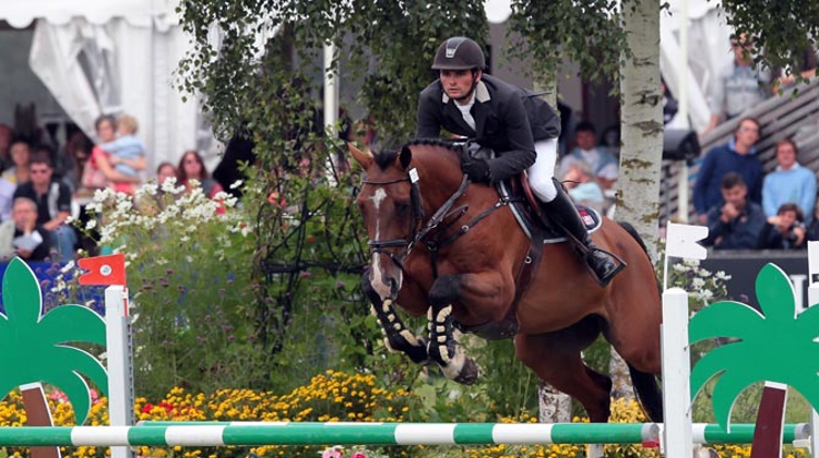 Heartbreaker sous la selle de Régis Bouguennec. Crédit Scoopdyga