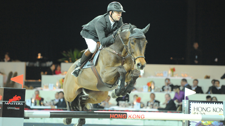 Avec quatre victoires sur cinq épreuves courues lord de l'édition 2013, Patrice Delaveau revient à Hong Kong cette année pour défendre ses titres. Photo Scoopdyga