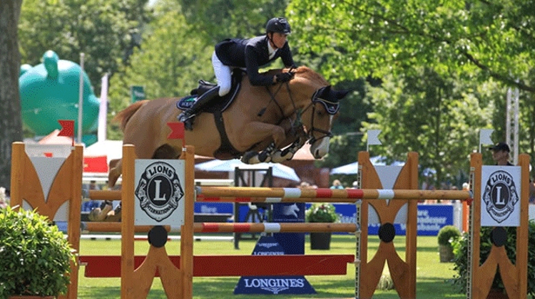 Ben Maher et Aristo Z ont remporté le Grand Prix du CSI 2*-W d'Ocala ce week-end en Floride. Photo DR