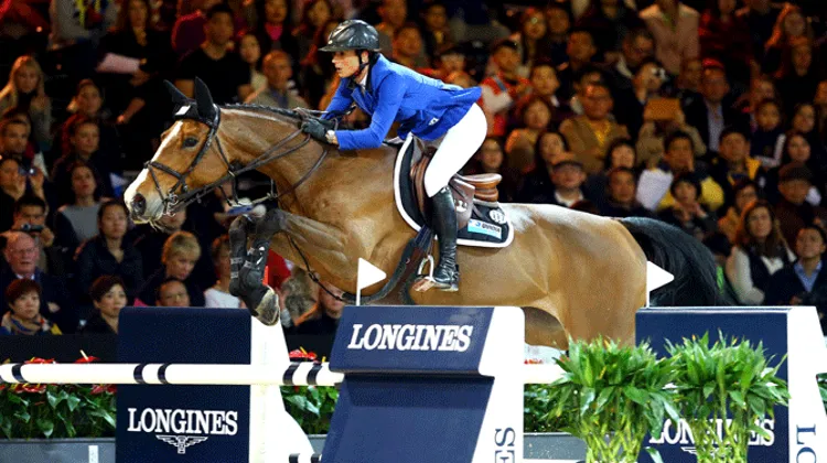 La Française Pénélope Leprevost fait son entrée dans le top 20 en étant directement parachutée à la dix-huitième place. Photo Scoopdyga